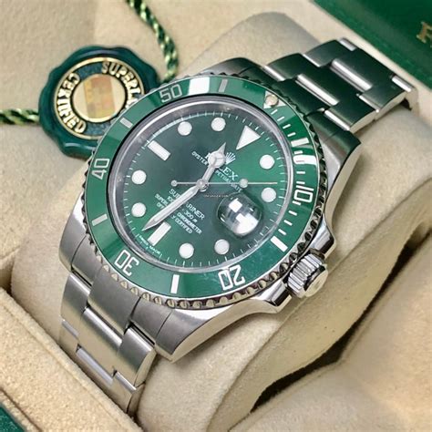 rolex submariner green chrono24